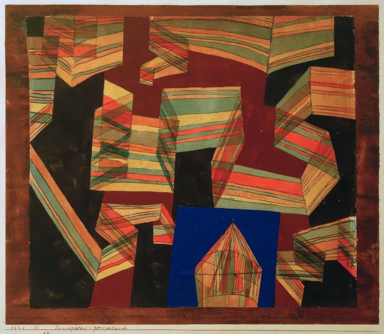 Transparentperspectivisch de Paul Klee