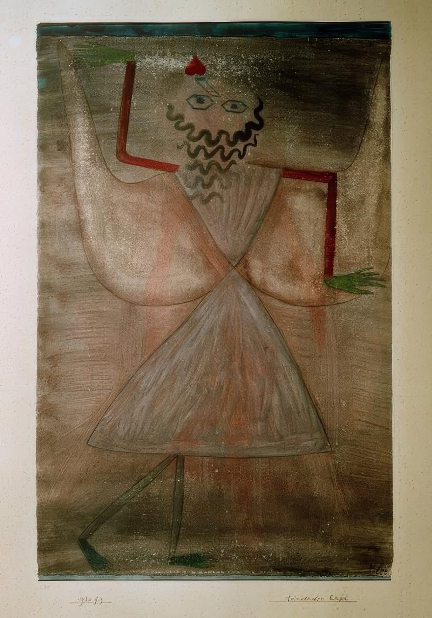Anjo bebendo de Paul Klee