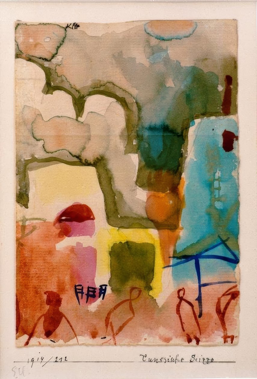 Scizze Tunisian de Paul Klee