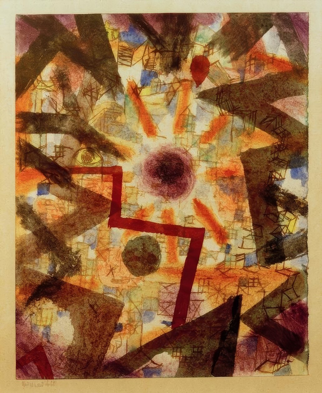 E havia luz de Paul Klee