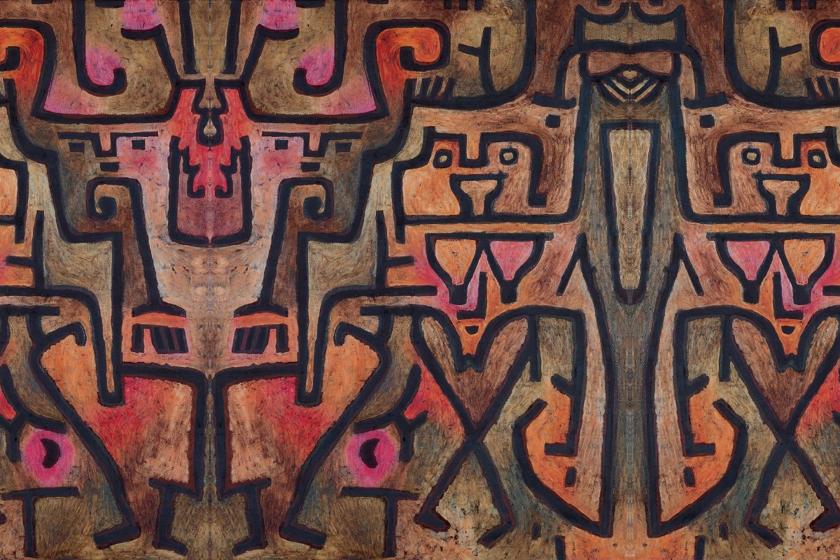 bruxas florestais de Paul Klee