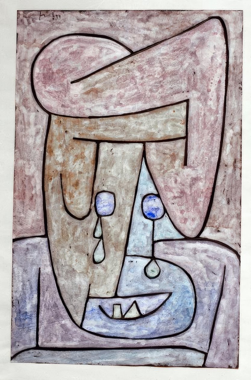 Mulher chorando de Paul Klee