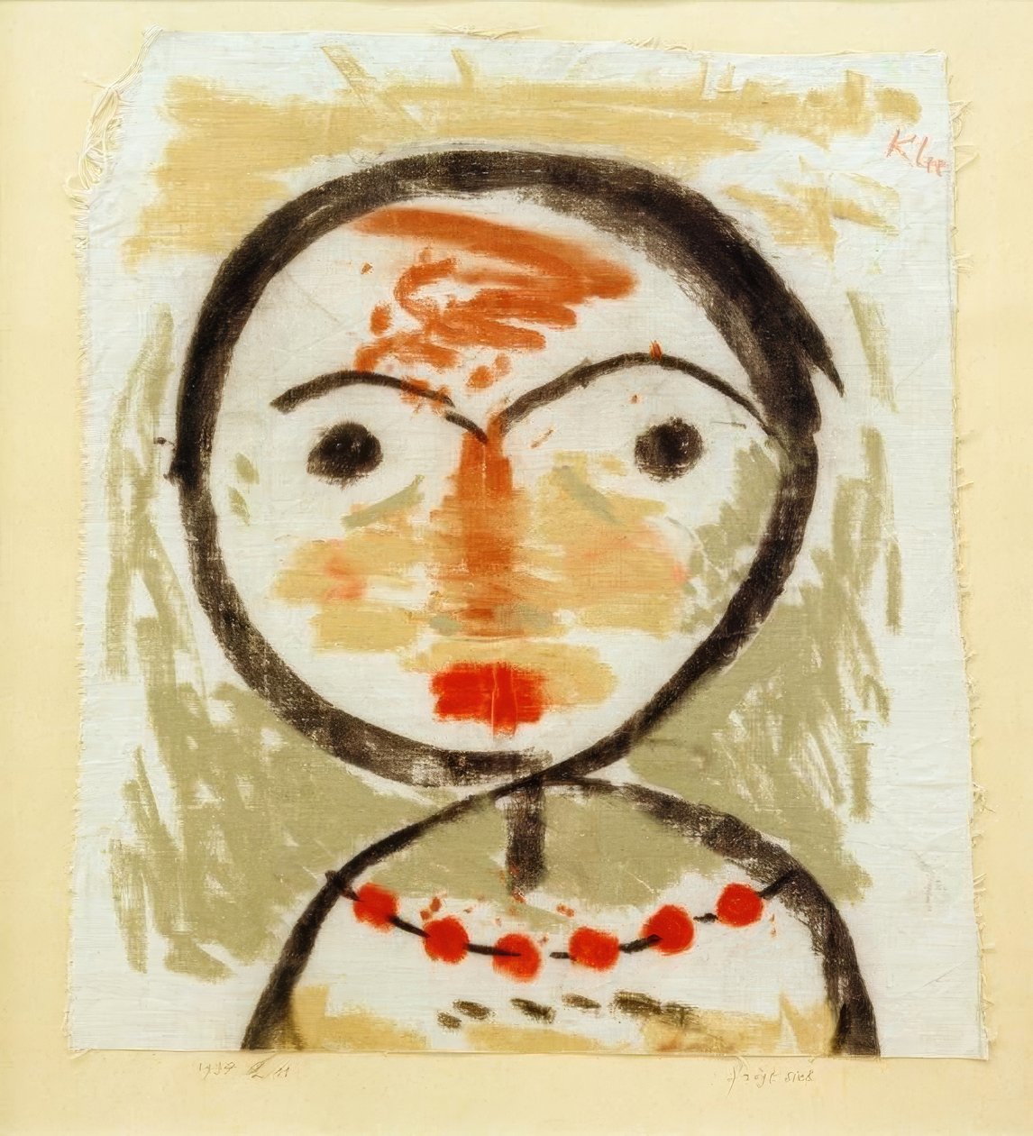 pergunta a si mesmo de Paul Klee