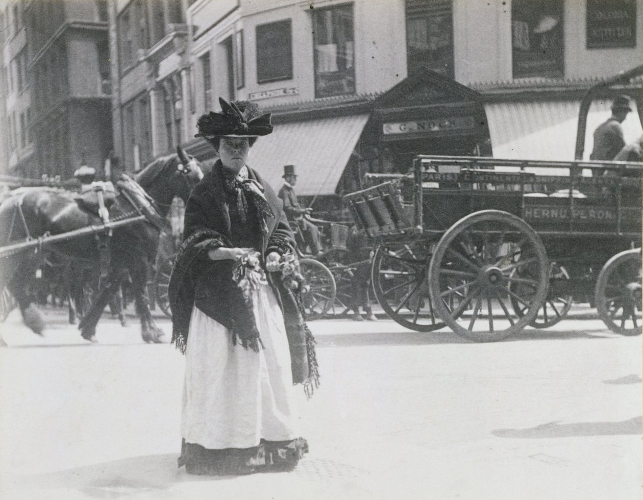 Uma florista Cheapside, 1893 de Paul Martin
