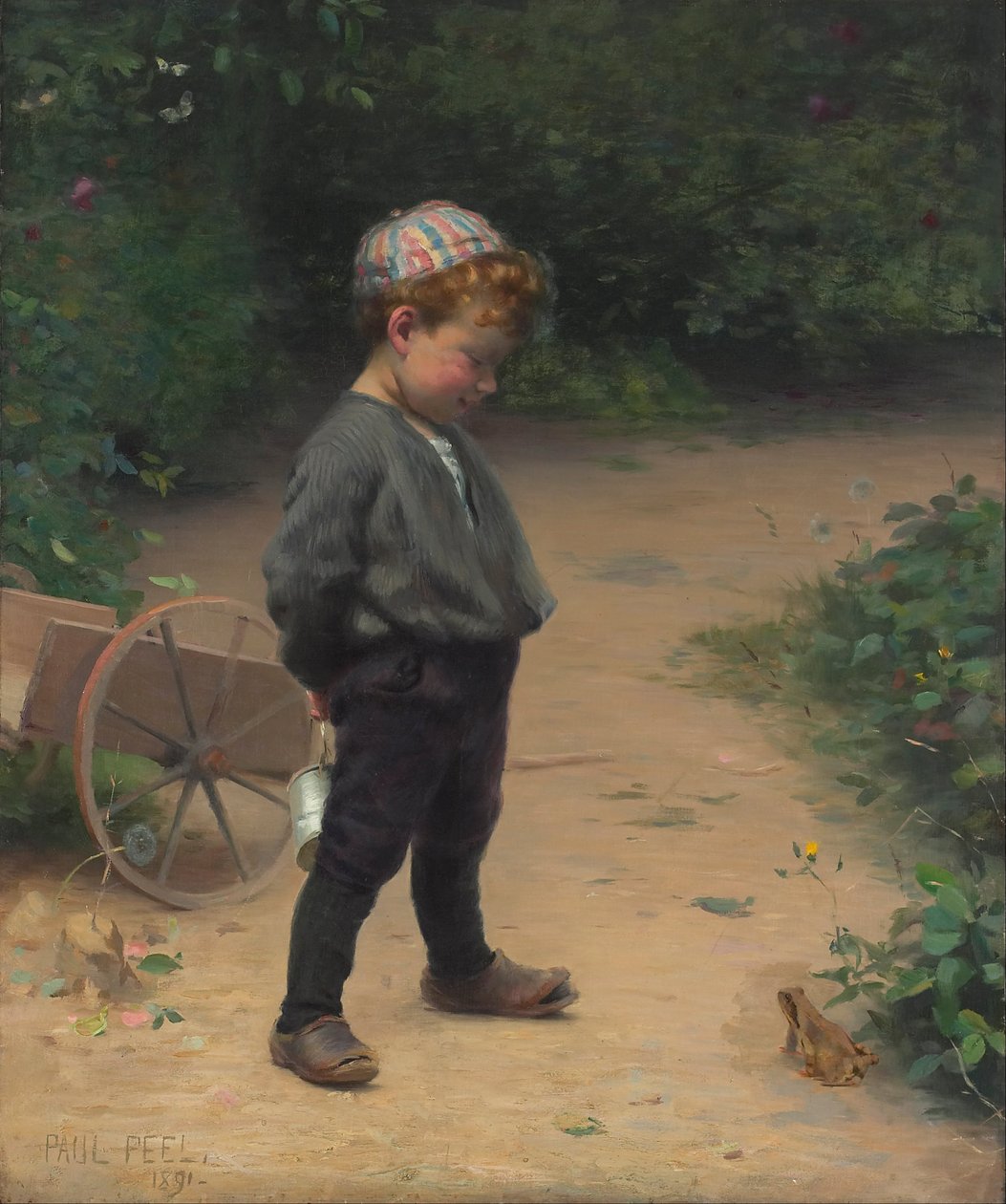 O jovem biólogo de Paul Peel