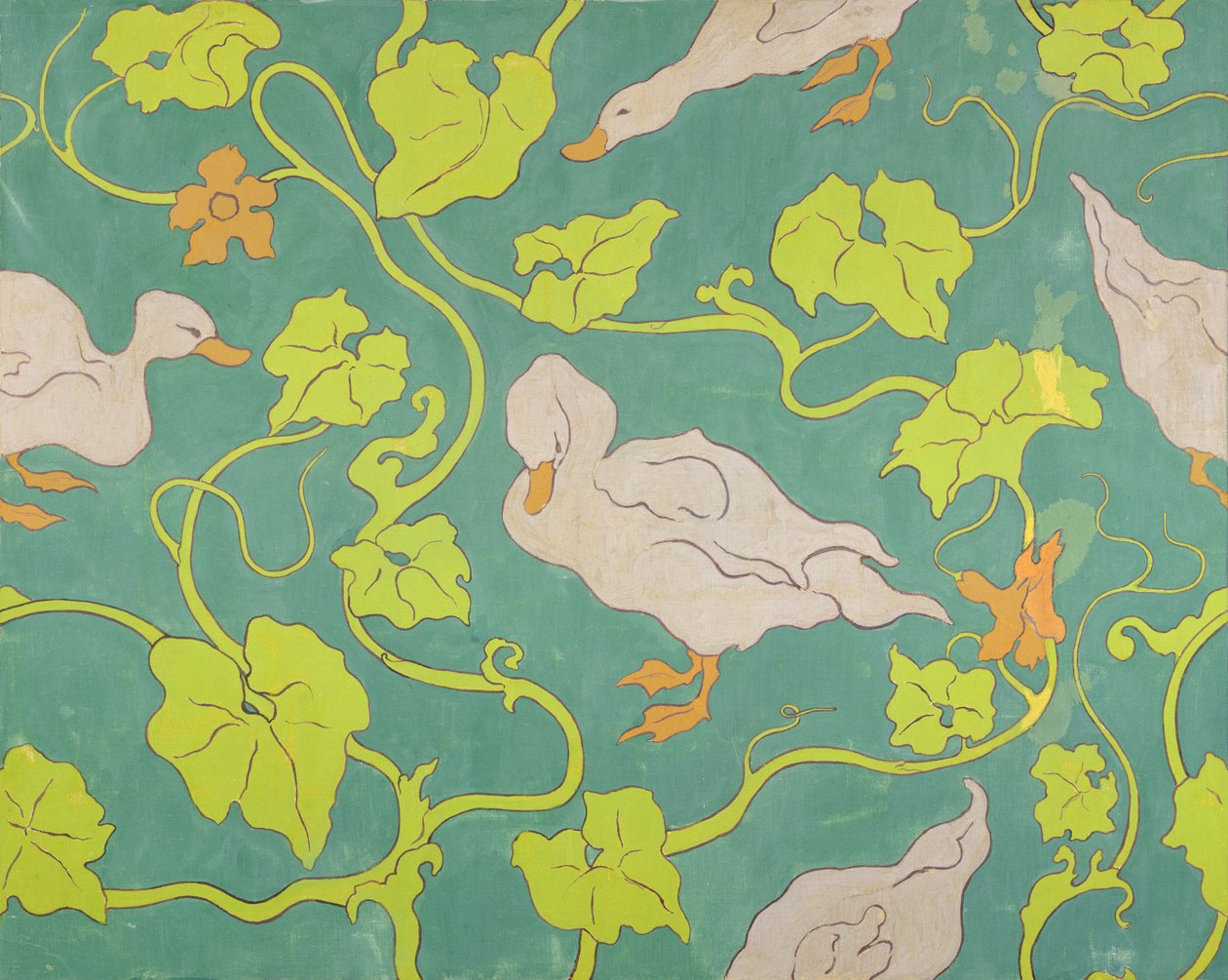 Os patos, c.1893-99 de Paul Elie Ranson