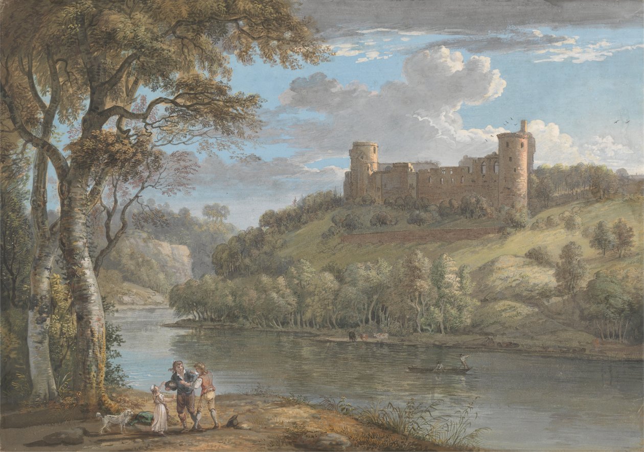 Bothwell Castle, do Sul de Paul Sandby