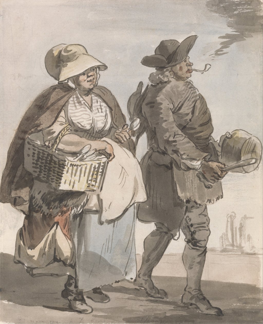 London Cries, você quer alguma colher de Paul Sandby
