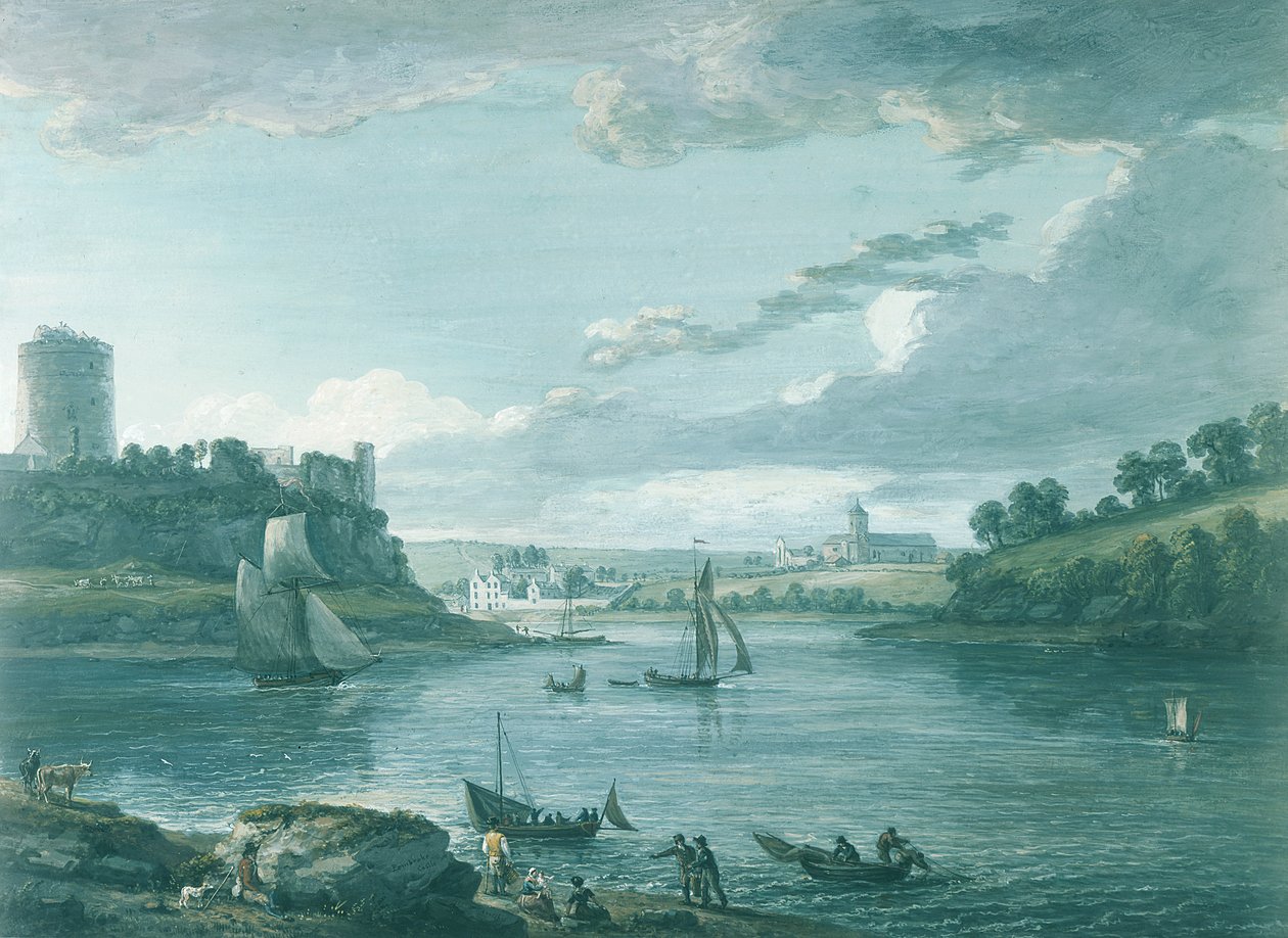 Castelo de Pembroke de Paul Sandby