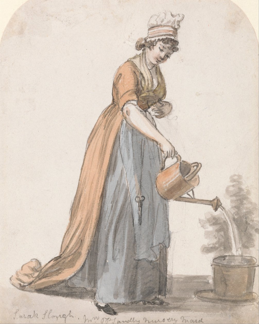 Sara Hough, Sra. TP Sandbys Nursery Maid de Paul Sandby