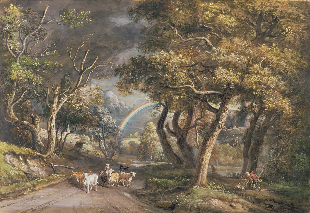 O arco-íris de Paul Sandby