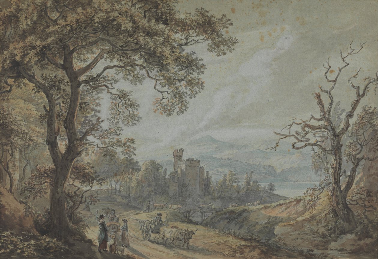 Visualizar no País de Gales de Paul Sandby
