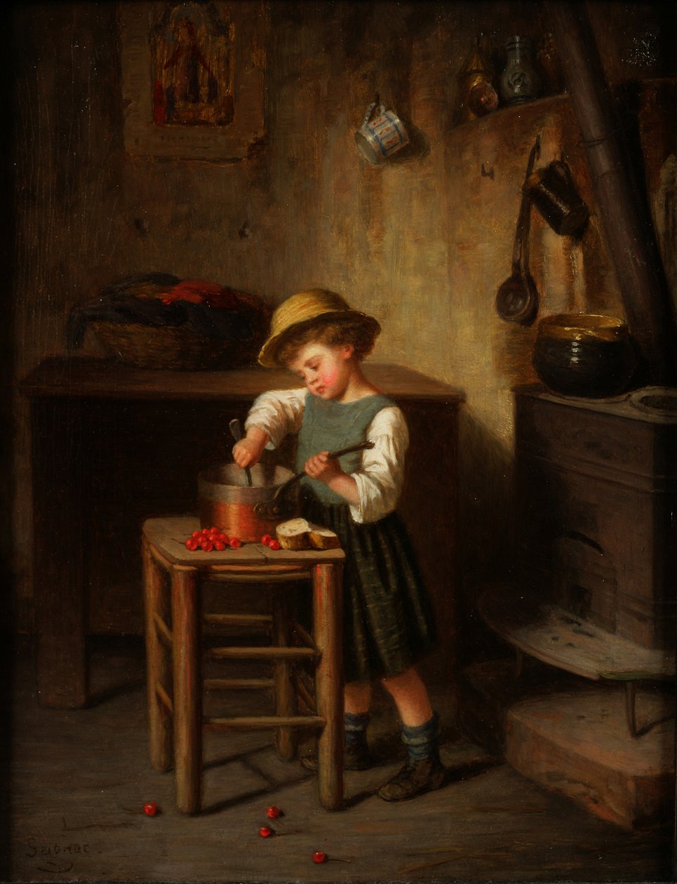 O jovem cozinheiro de Paul Seignac