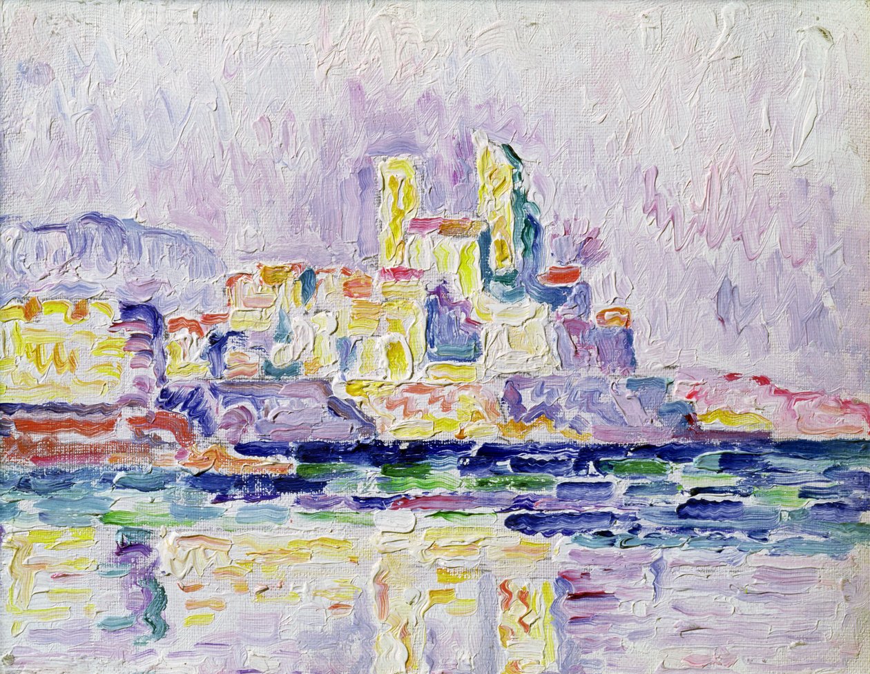 Antibes (estudo), 1918-19 de Paul Signac