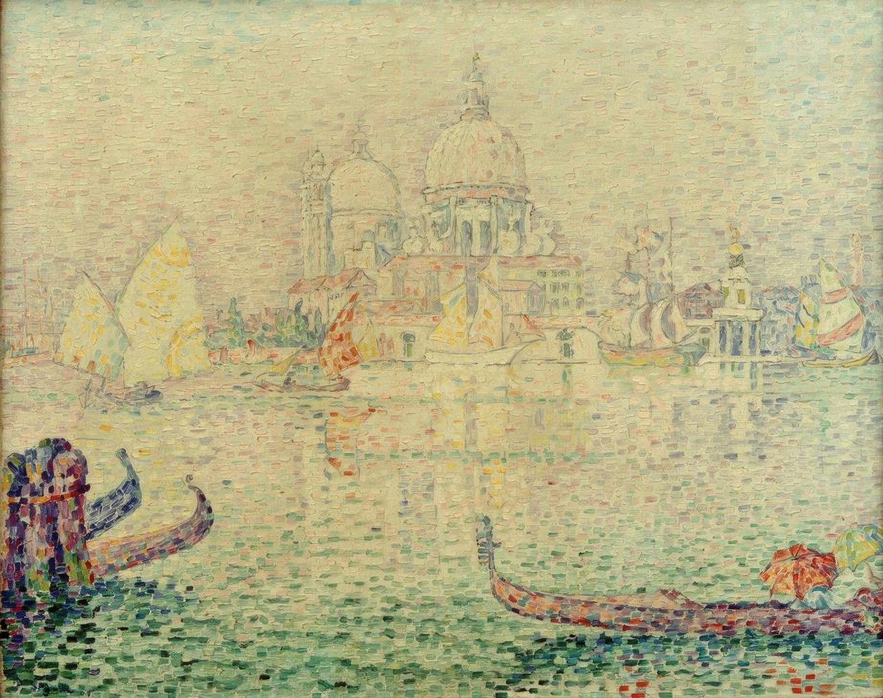 Canal de Giudecca, manhã (Veneza) de Paul Signac
