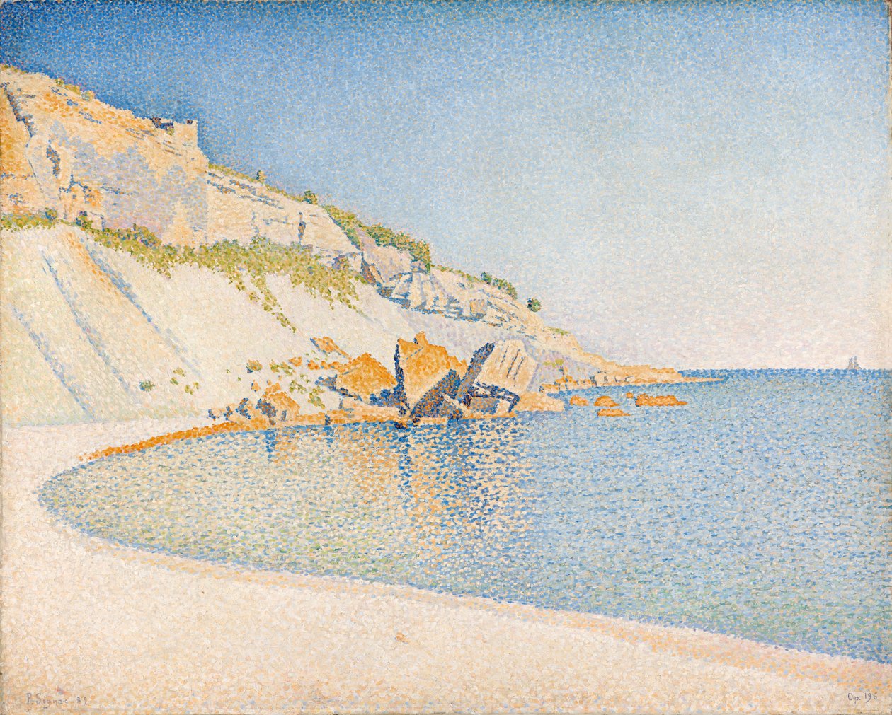 Riviera Francesa, 1889 de Paul Signac