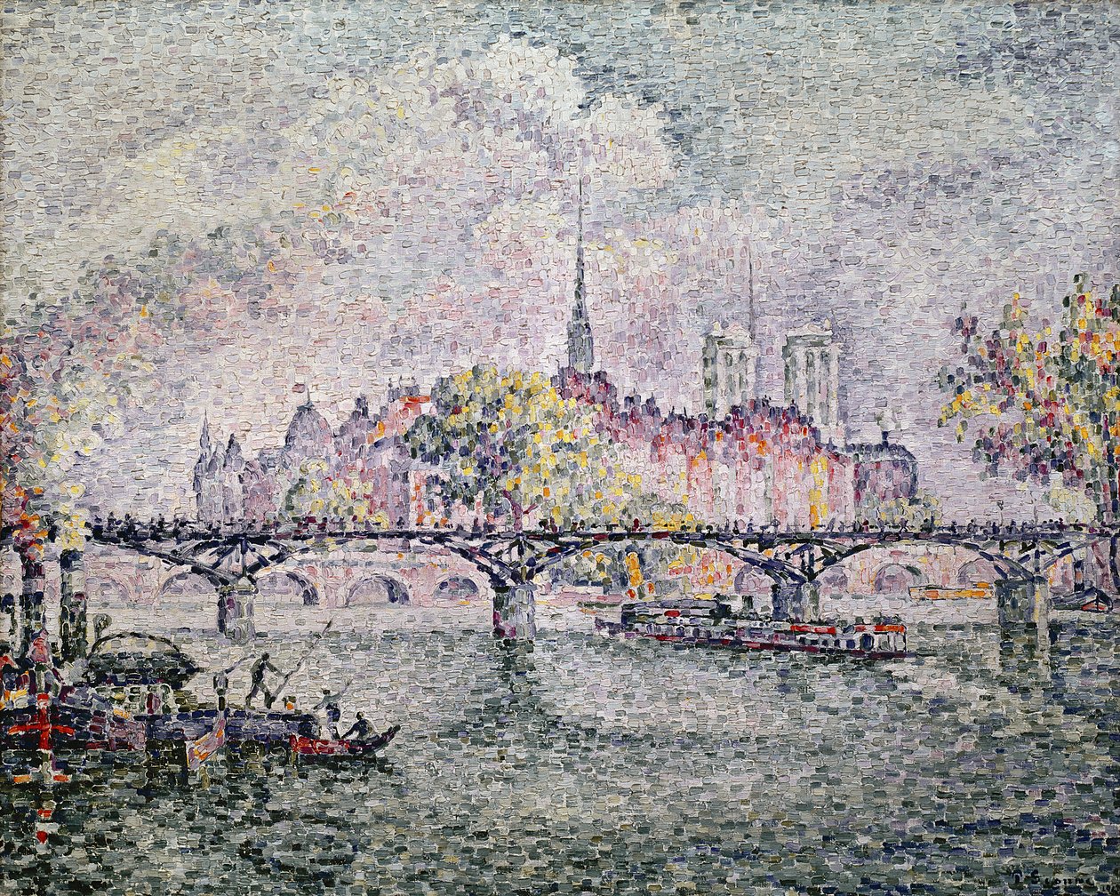 Ile de la Cité, Paris, 1912 de Paul Signac