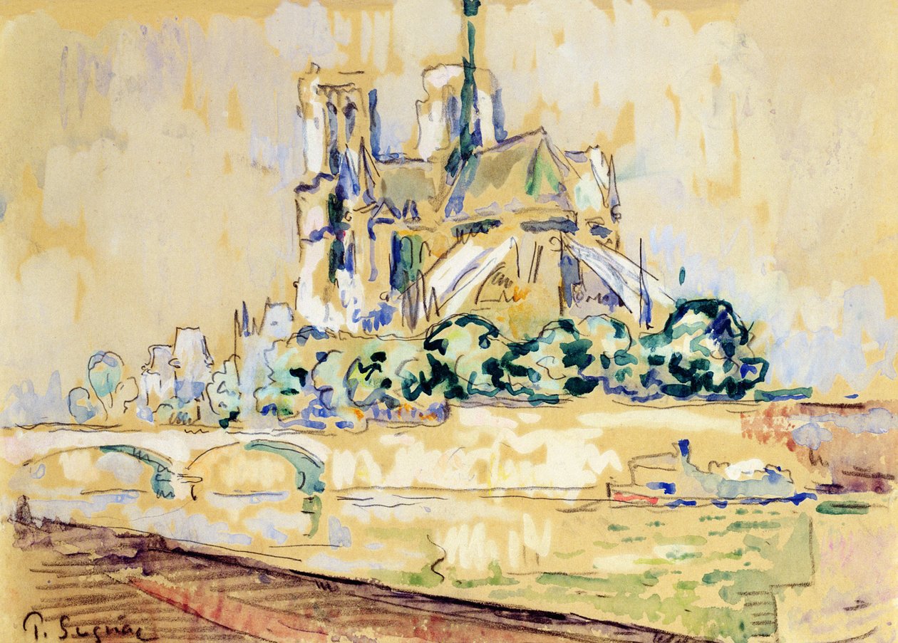 Nossa Senhora, 1885 de Paul Signac