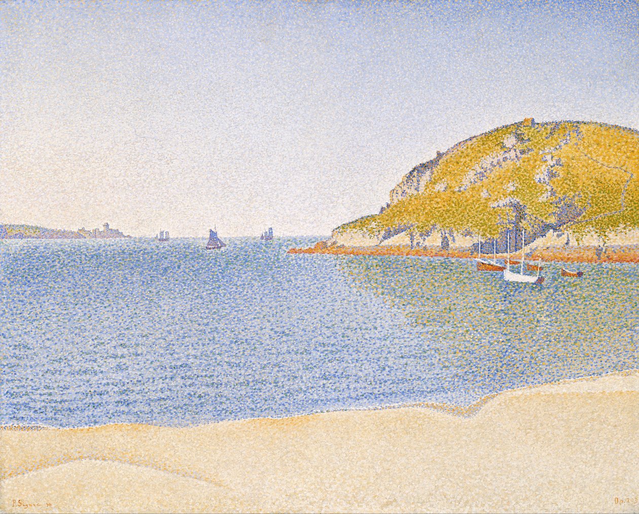 Porto de Saint-Cast de Paul Signac