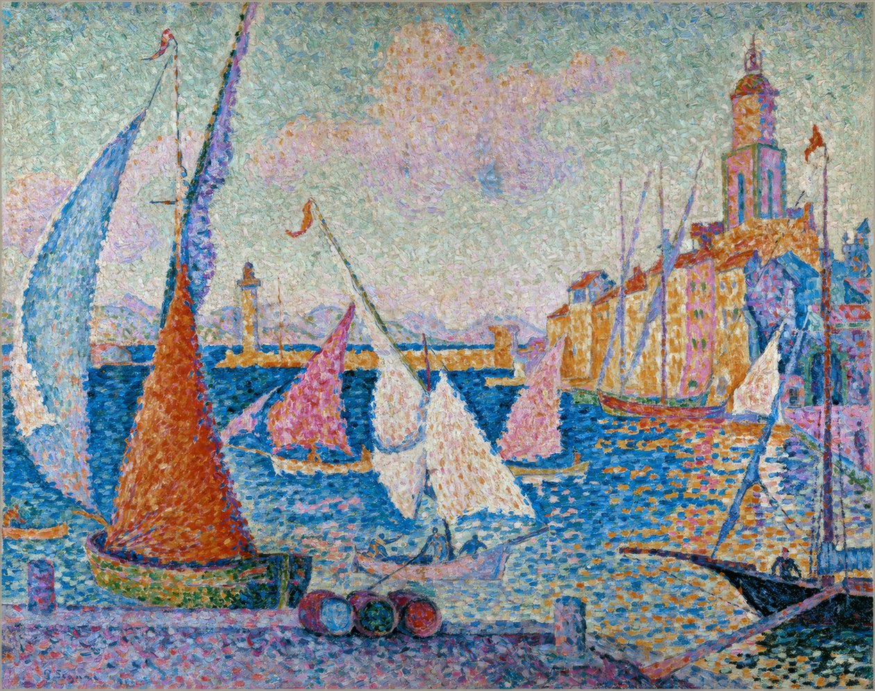 Saint-Tropez, o cais de Paul Signac