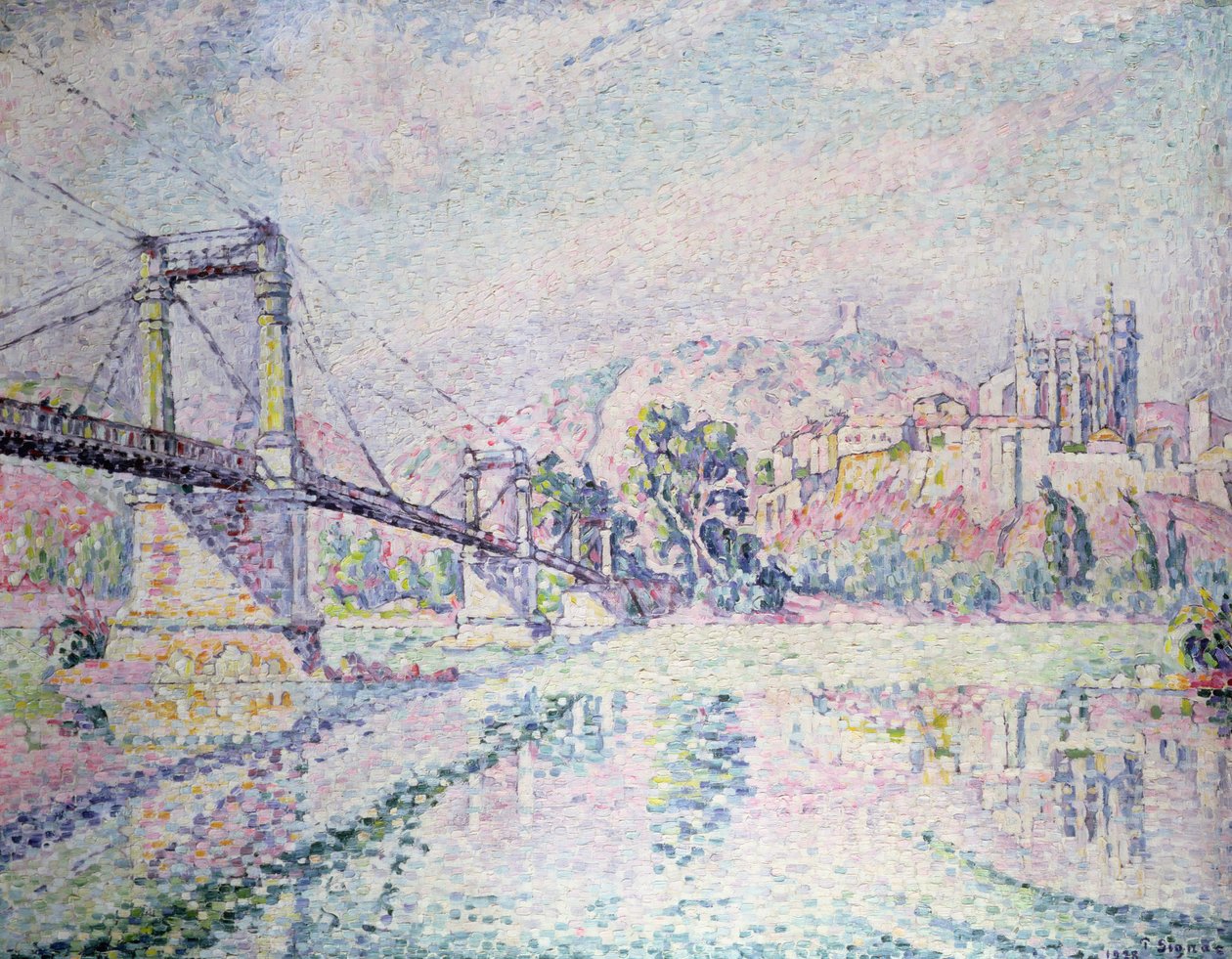 A ponte de 1928 de Paul Signac