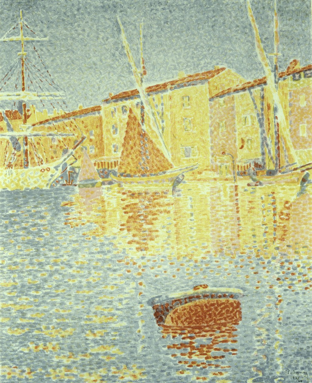 A bóia, 1894 de Paul Signac