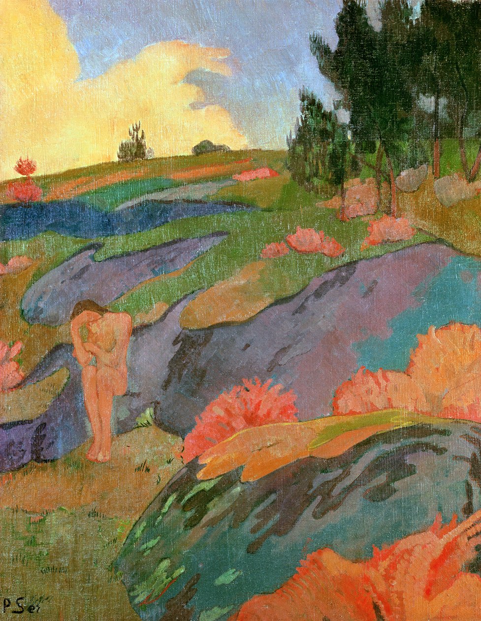 Eva bretão ou, melancolia, c.1890 de Paul Sérusier