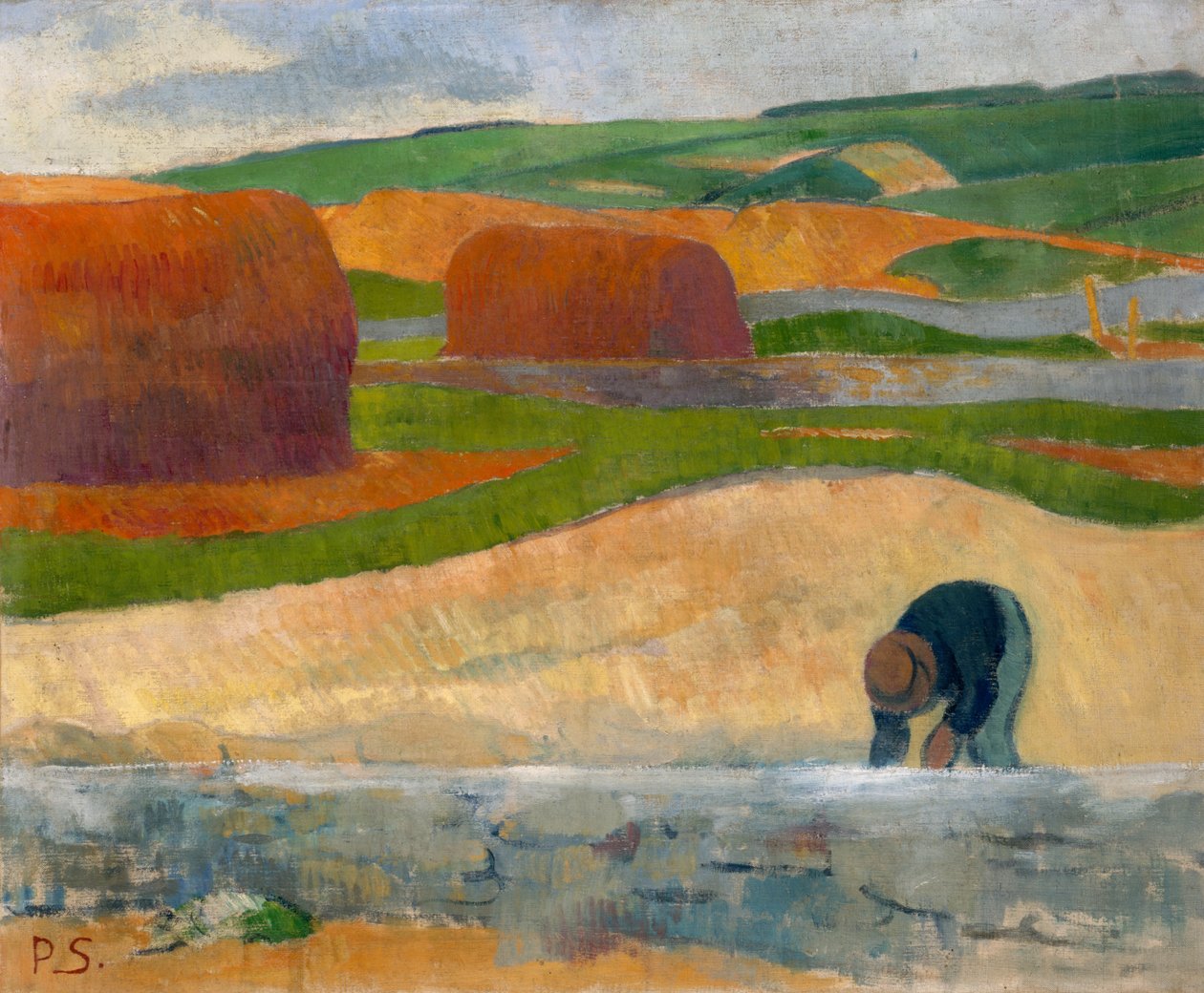 Coletor de Algas Marinhas de Paul Sérusier