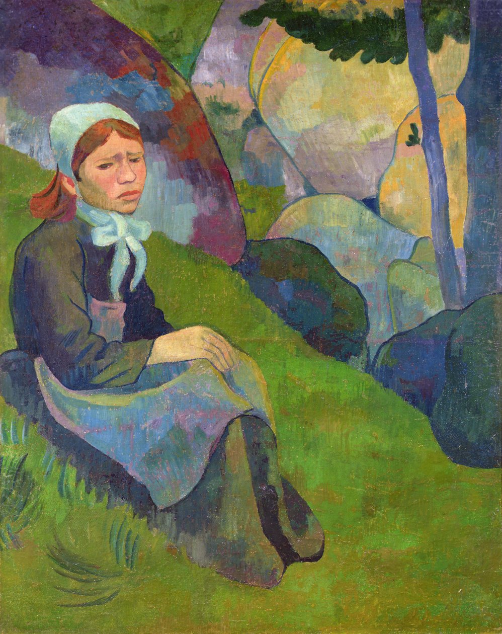 Solidão, Paisagem Huelgoat, c.1892 de Paul Sérusier