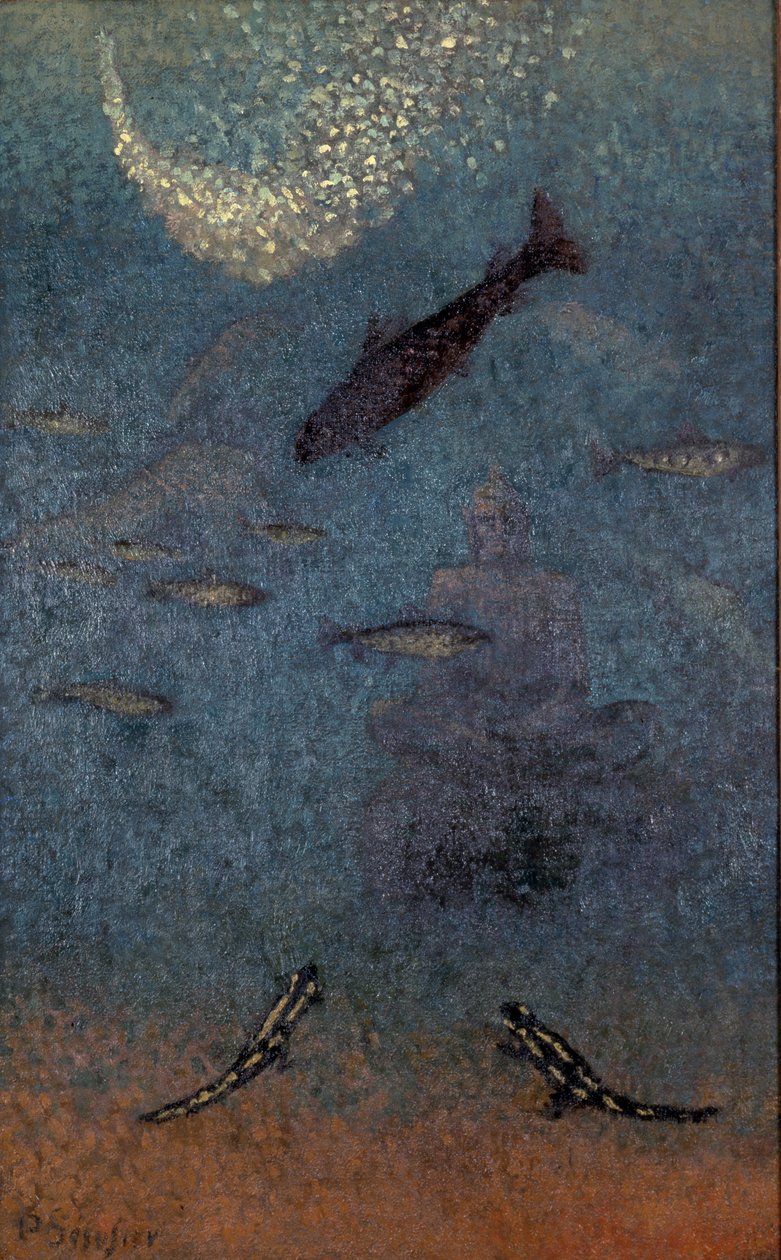 O Buda Submerso, c.1910 de Paul Sérusier