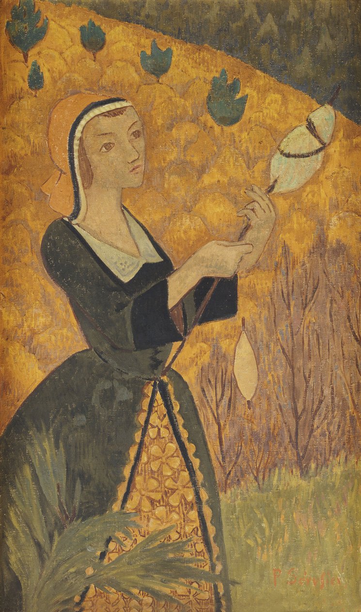 O Girador Amarelo, 1918 de Paul Sérusier