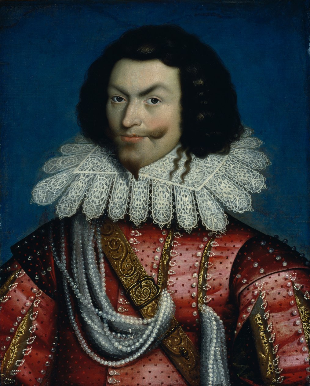 George Villiers (1592-1628) 1º duque de Buckingham de Paul van Somer