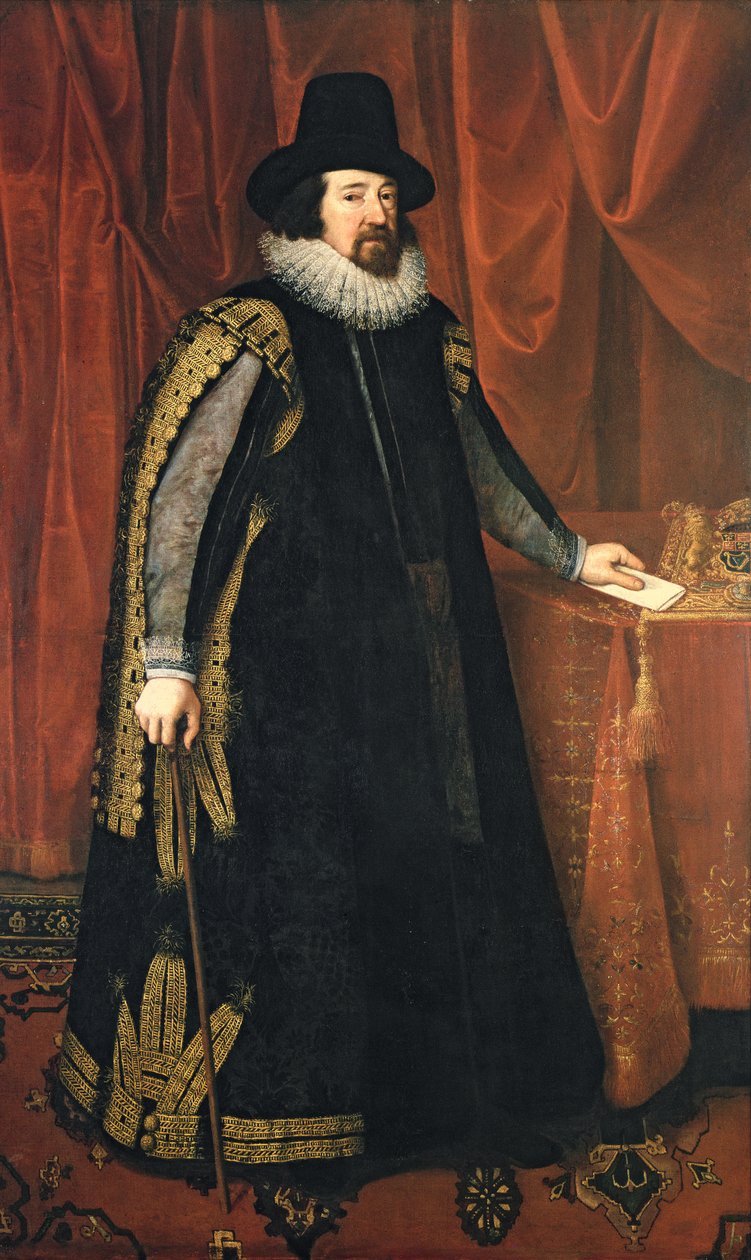 Sir Francis Bacon (1561-1626) Barão Verulam de Verulam, Visconde de St. Albans de Paul van Somer