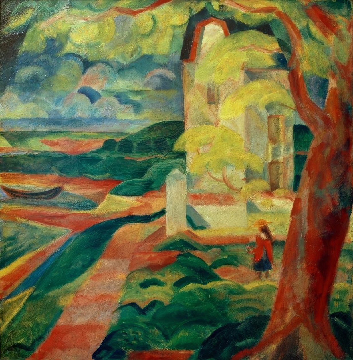 A casa na água de Paul Adolf Seehaus