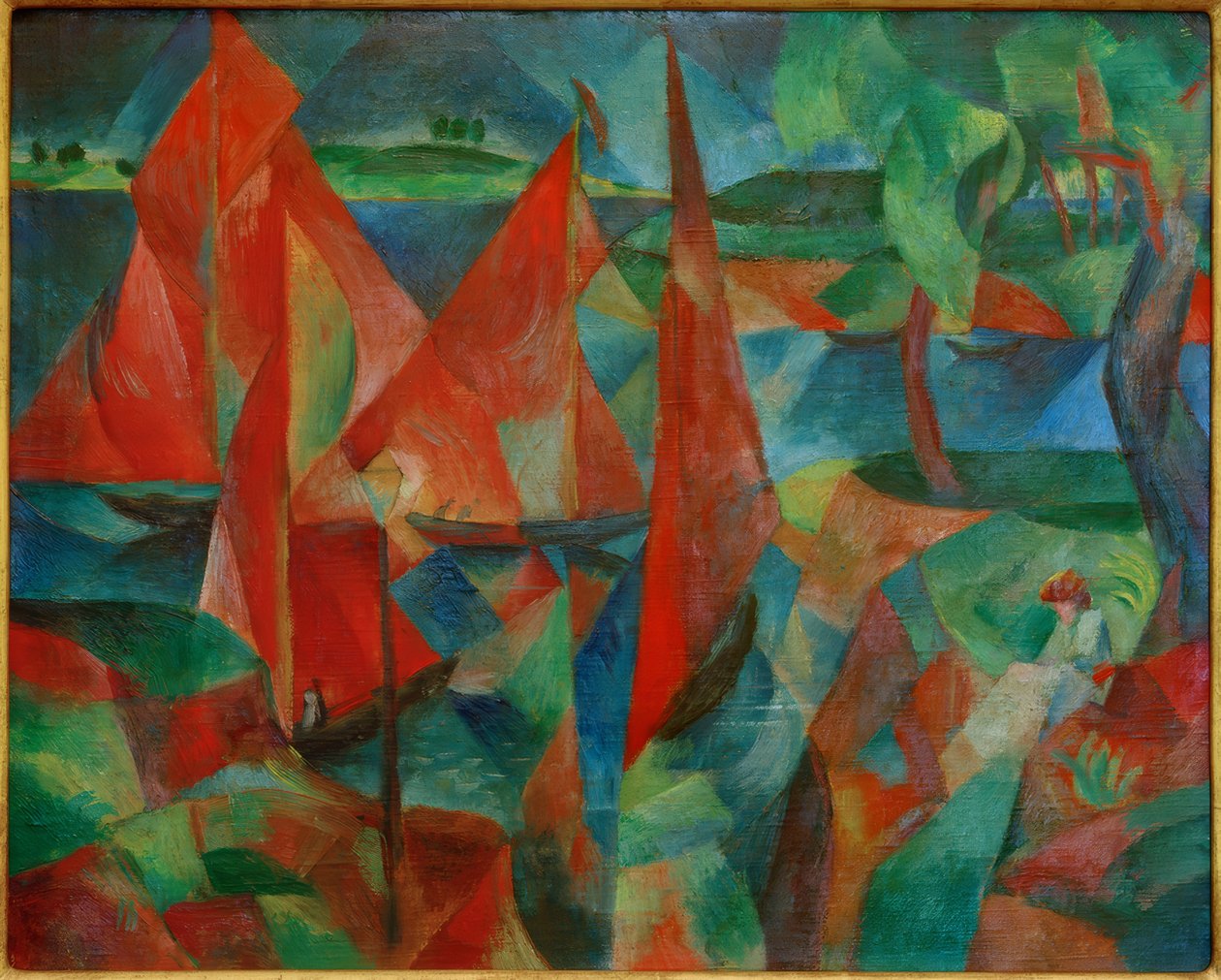 As velas vermelhas de Paul Adolf Seehaus