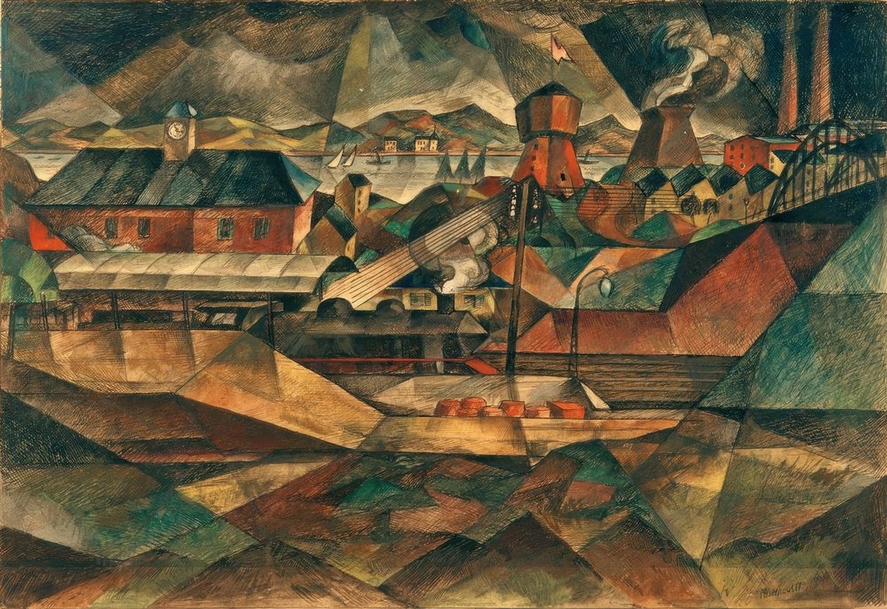 Industriebahnhof I de Paul Adolf Seehaus