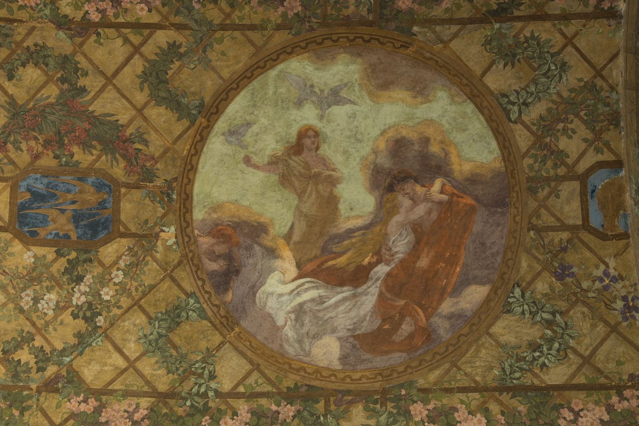 Meses do calendário revolucionário: Germinal, entre 1909 e 1910 (decoração arquitetónica) de Paul Albert Baudouin