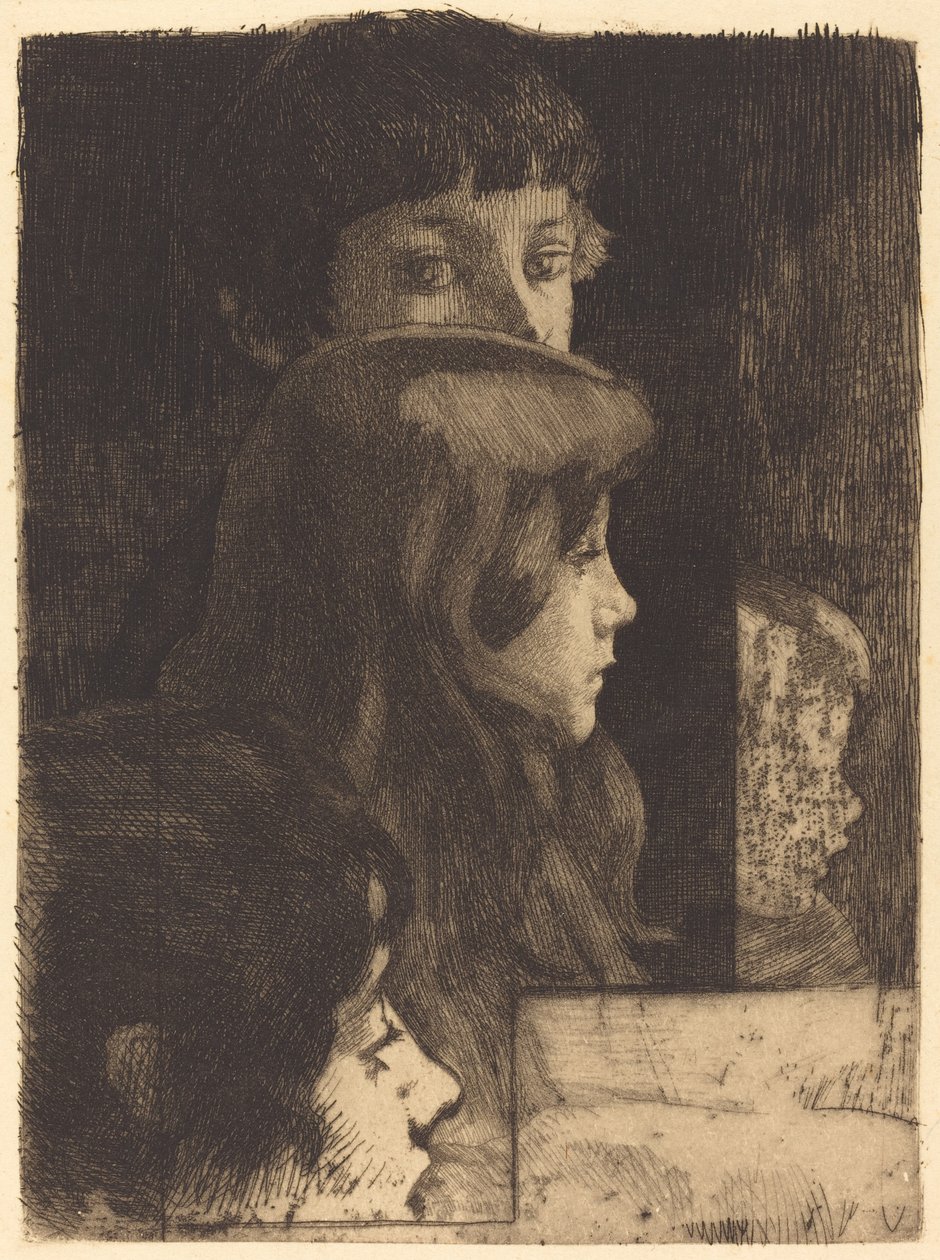 Uma Família Uma Família, 1890. de Paul Albert Besnard