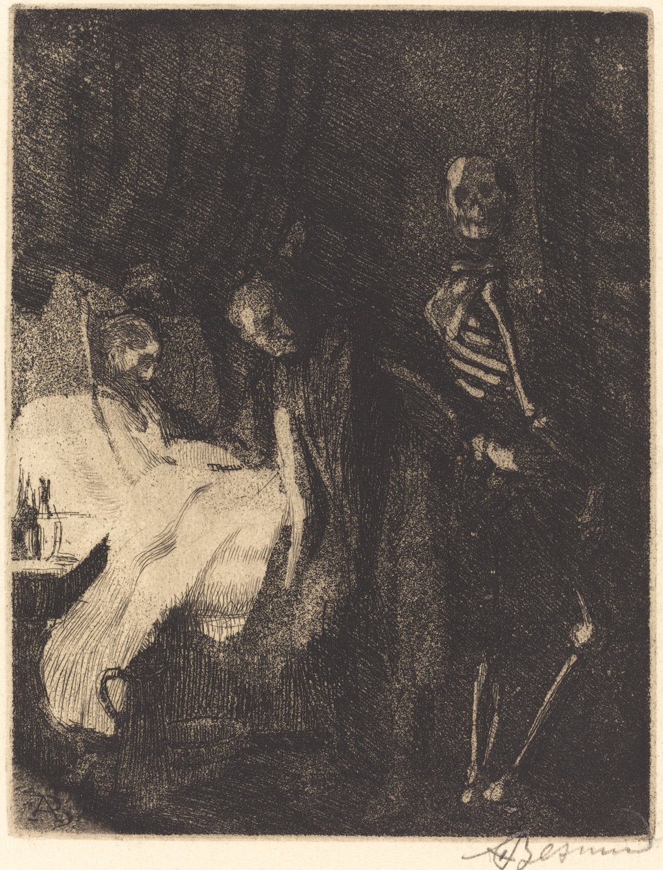 Importunar Importunar, 1900. de Paul Albert Besnard