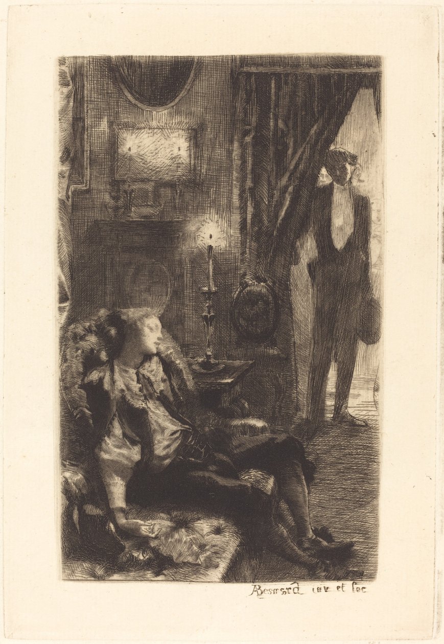 Iza dormindo O sono de Iza, 1885. de Paul Albert Besnard