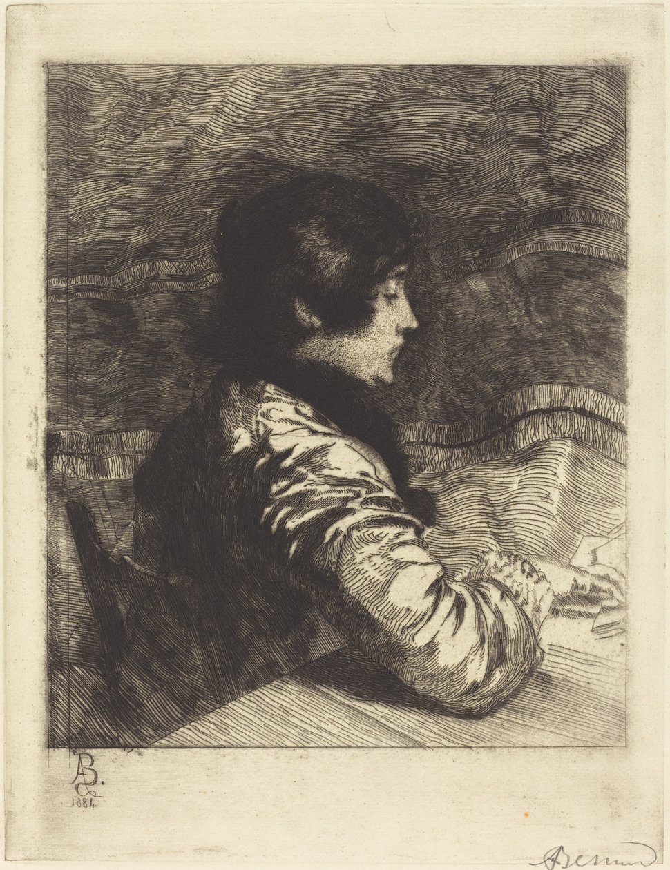 Madame Besnard, 1884. de Paul Albert Besnard
