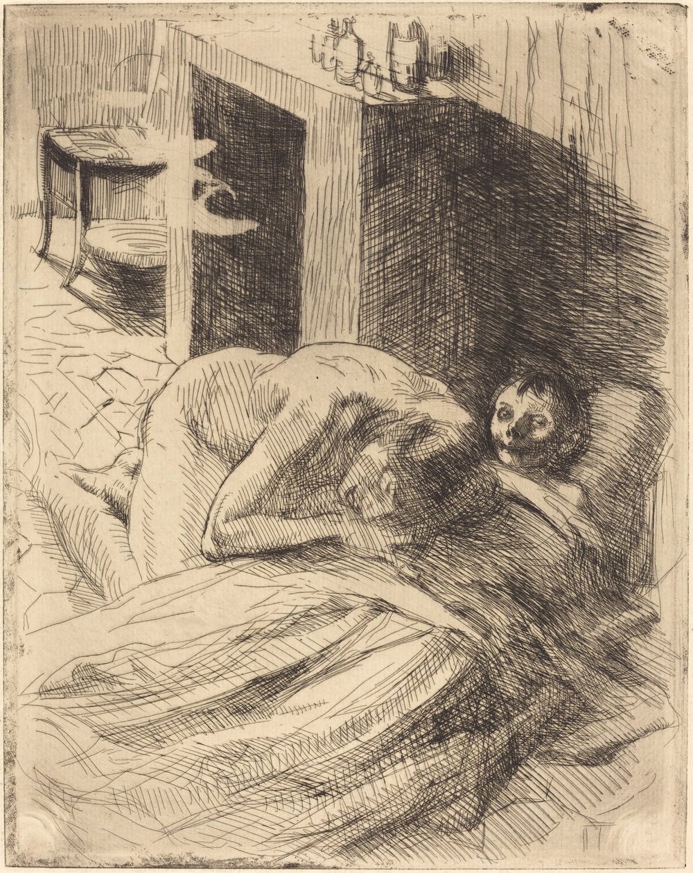 Miséria Miséria, c. 1886. de Paul Albert Besnard