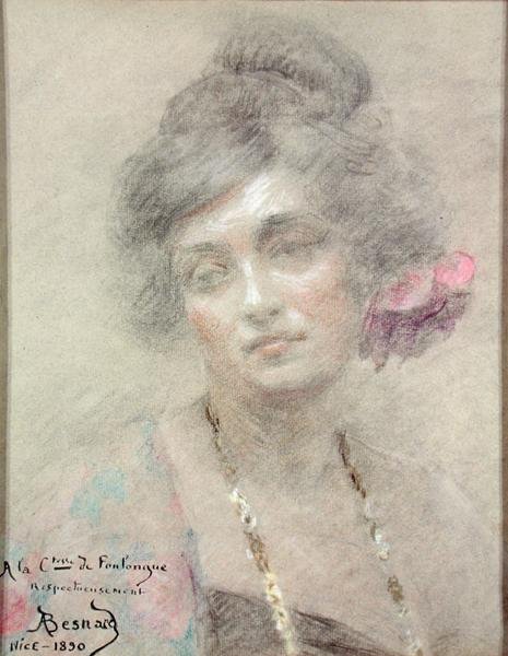 Retrato de uma Mulher de Paul Albert Besnard