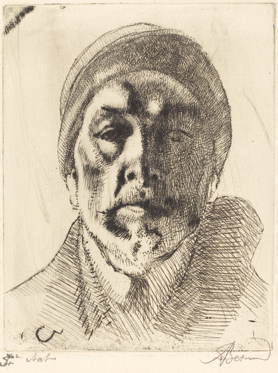 Autorretrato, 1919. de Paul Albert Besnard