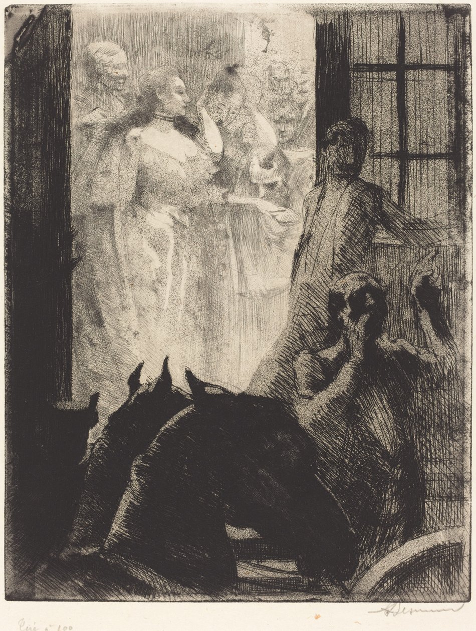 Triunfo Social O Triunfo Mundano, c. 1886. de Paul Albert Besnard