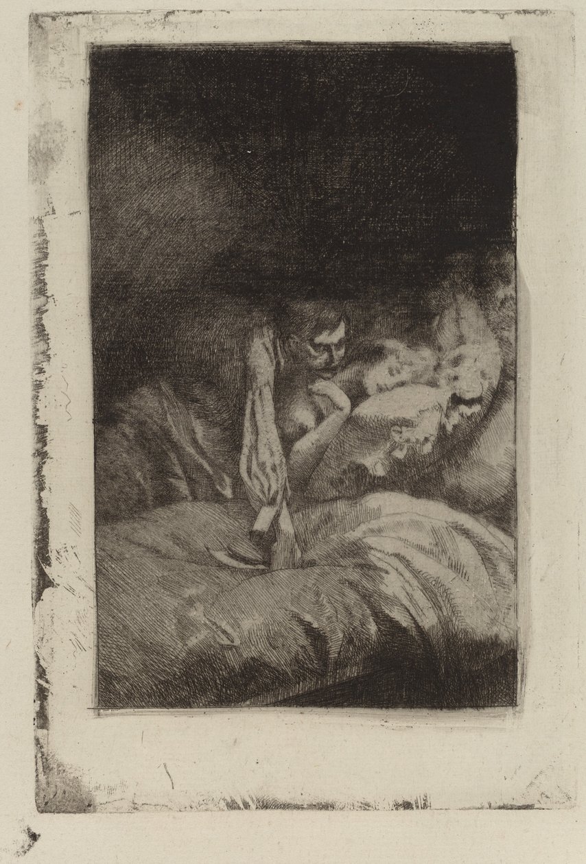 O Assassinato O Assassinato, 1885. de Paul Albert Besnard