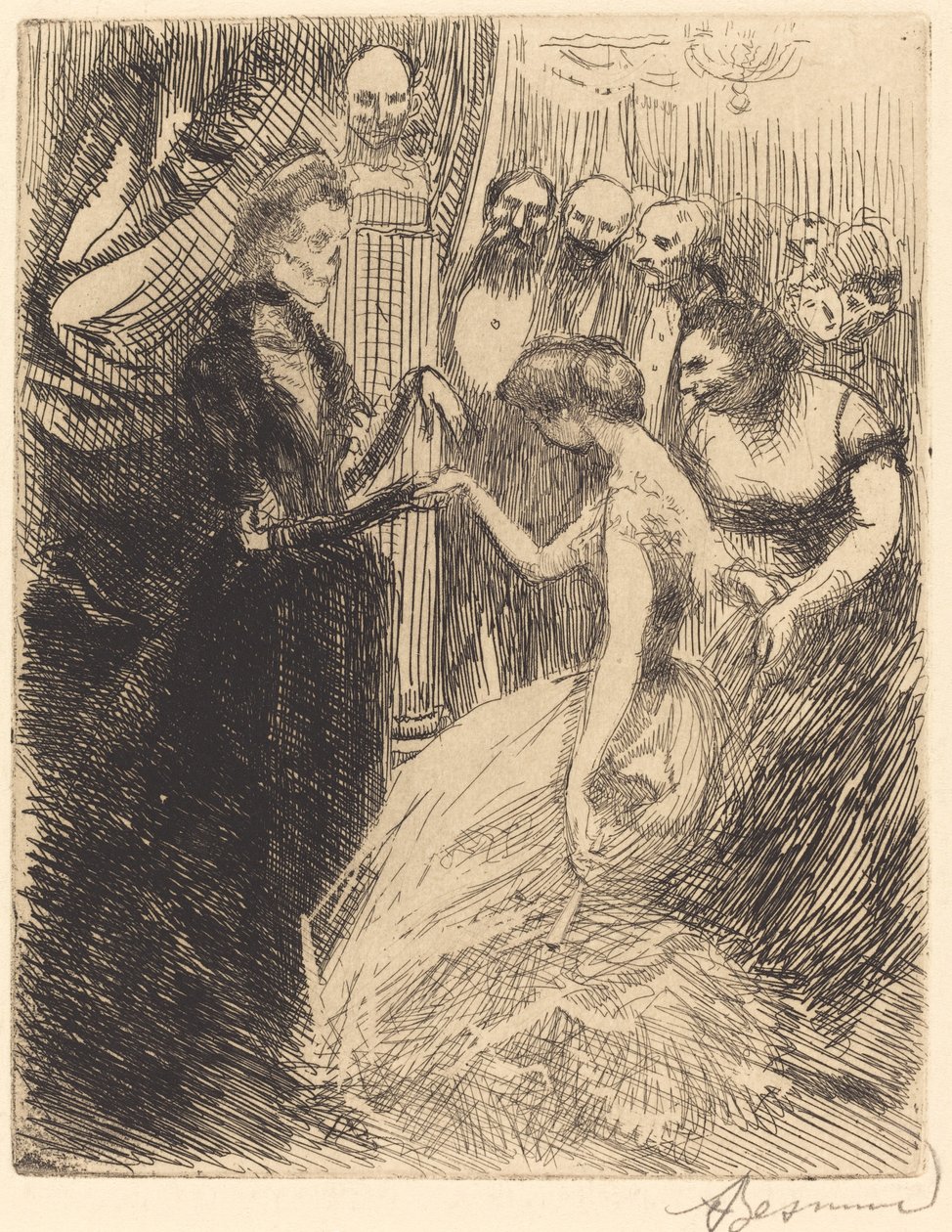 A Apresentação A Apresentação, 1900. de Paul Albert Besnard