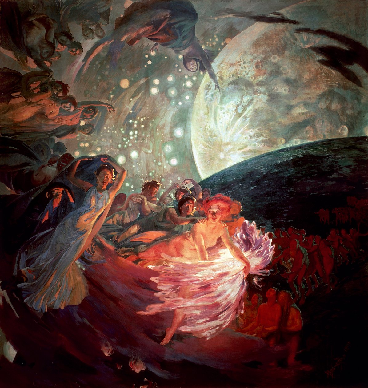 A verdade que arrasta as ciências para iluminar os homens de Paul Albert Besnard