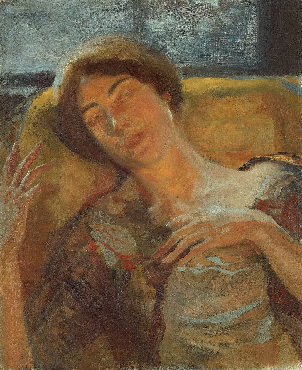 Cabeça da Mulher, c. 1890. de Paul Albert Besnard