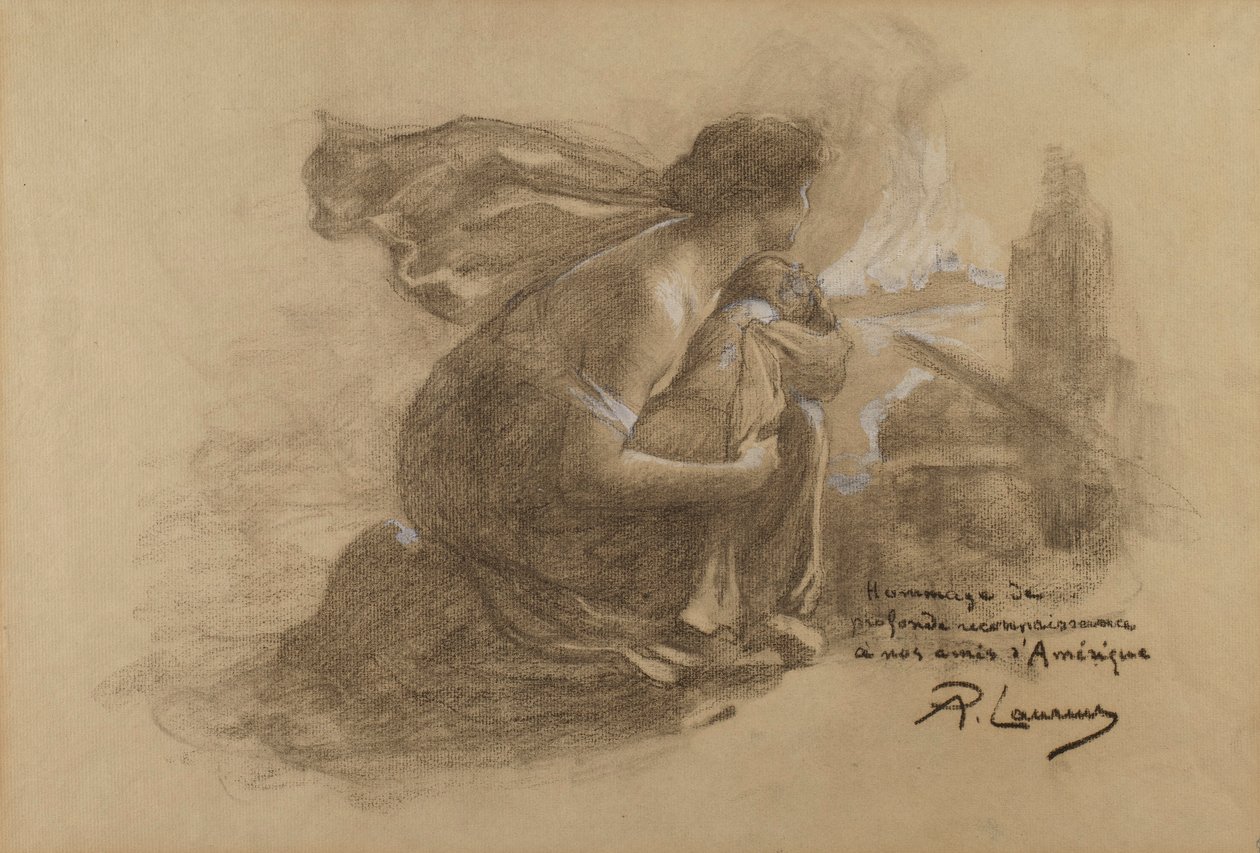 Mãe e Filho e Aldeia Ardente de Paul Albert Laurens